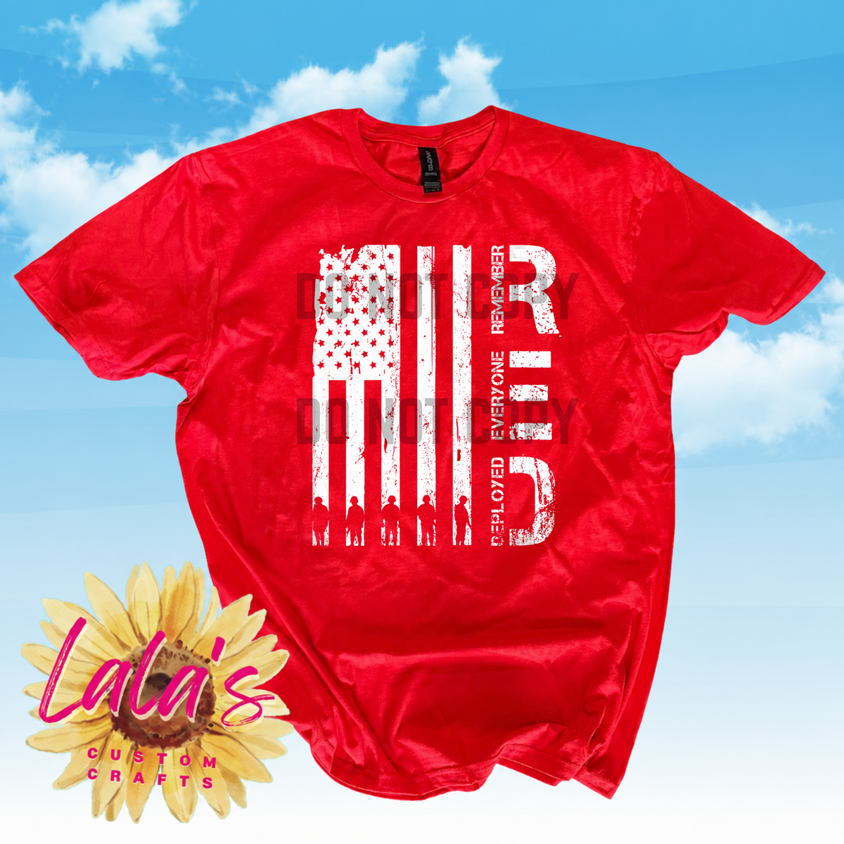R.E.D. Flag — Remember Everyone Deployed Shirt