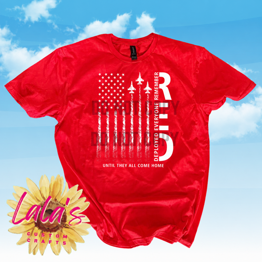 R.E.D. Jets — Until They All Come Home Shirt