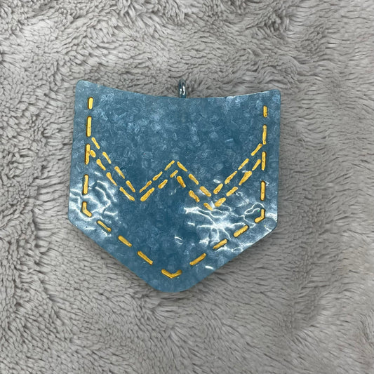 Blue Jean Pocket Freshie